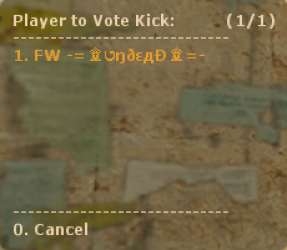 Vote Kick ScreenShot