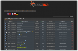 GlobalBan Screenshot