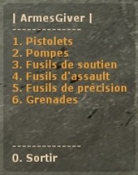 ArmesGiver [Fr] Screenshot