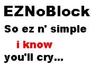 EZNoBlock Screenshot