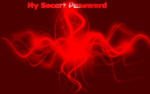 My Secret Password Screenshot