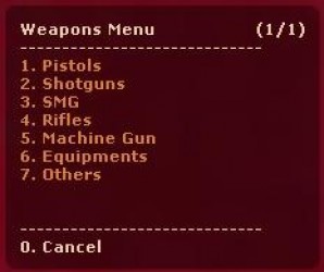 weapons from menu (ORANGEBOX) Screenshot